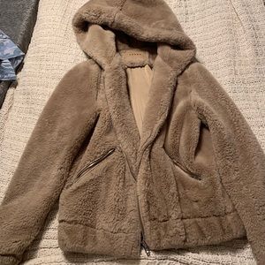 blank nyc faux fur coat